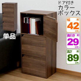 楽天市場 扉付き収納棚 カラーボックスの通販