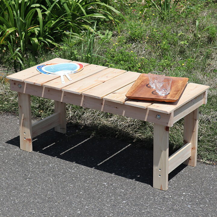 楽天市場 すのこ ベンチ 縁台 屋外 濡れ縁 ウッドデッキ ガーデンベンチ 日本製 幅90 5cm 奥行40cm 高さ40cm シンプル おしゃれ 木製 かわいい ナチュラル 背もたれなし 1 2人用 長椅子 庭 庭園 ベランダ テラス 縁側 玄関 庭先 掃き出し窓 無塗装 国産ひのき 桧 組立