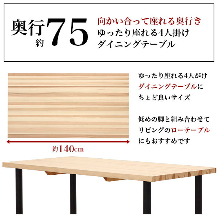 楽天市場】テーブル 天板のみ DIY テーブル天板 日本製 無塗装 無垢材 