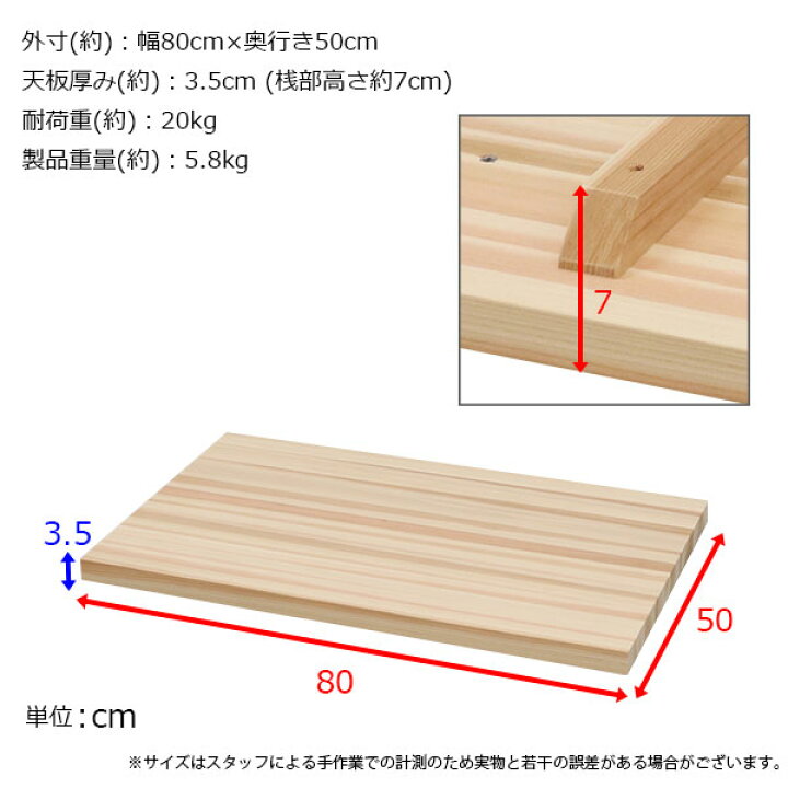 楽天市場】テーブル 天板のみ DIY テーブル天板 日本製 無塗装 無垢材 