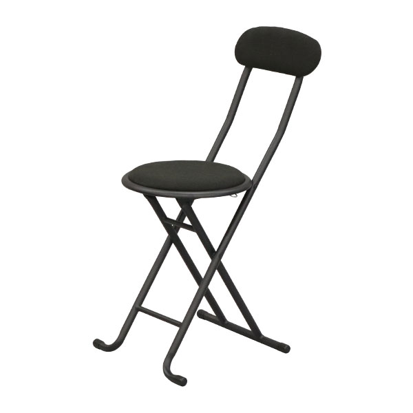 楽天市場】折りたたみ椅子 背もたれ付き 丸椅子タイプ(2脚セット) 幅 