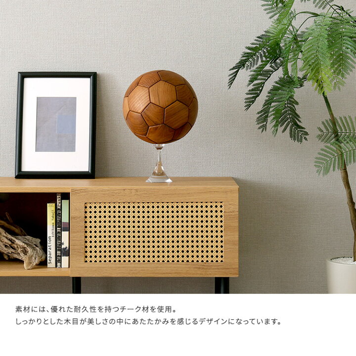 楽天市場】サッカーボール 置物 オブジェ 木製 直径22cm(5号球) チーク 