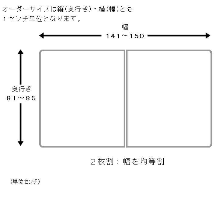 楽天市場】サイズオーダー さめにくい風呂ふた （奥行き81