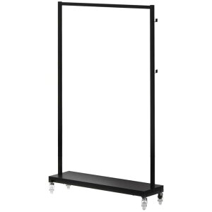 Stylish Fuku KAKERU ONLS0355 キャスター付きハンガーラック リビング収納 シンプルスタイル モダン 角型 木製 キャスター アジャスター 2WAY幅79cm 奥行26cm 高さ117cm