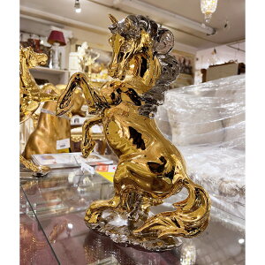 置物(馬) アンティーク調家具 クラシック家具 アンティーク家具 姫系インテリア 馬の置物 インテリアオブジェ ディスプレイ