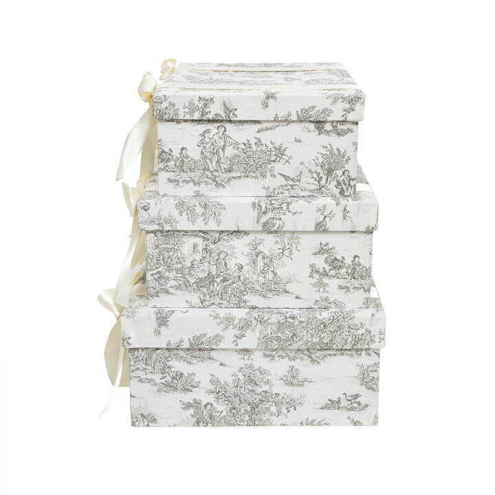 楽天市場】ボックス3Pセット クラシックコレクション Toile de Jouy  