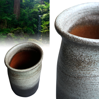 古壺傘立傘立ておしゃれ陶器傘たて信楽焼ギフトお祝い玄関和玄関収納