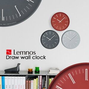 yr[Tz mX Lemnos w Draw wall clock h[ EH[ NbN x ubN bh O[ fUC |v Ǌ| v Vv ^J^mX CeA  32cm fU