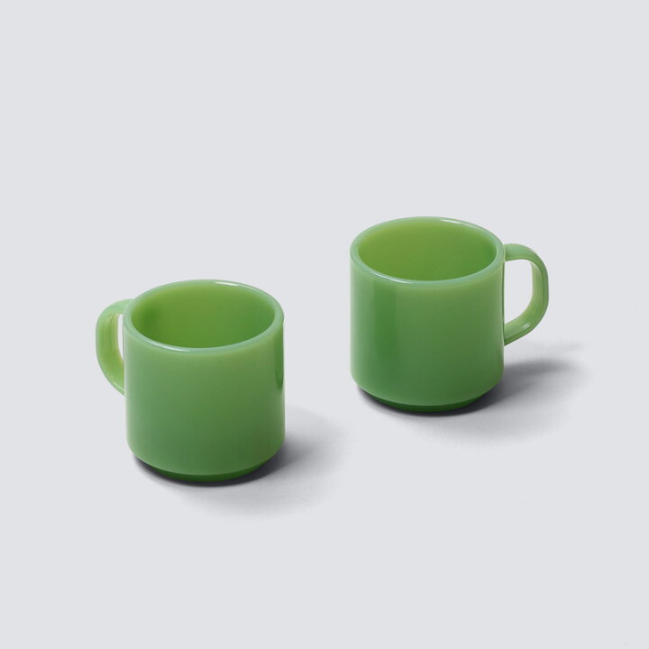 楽天市場】楽天マラソン中｜『 MilkGlass mug cup / 2pcs (ミルク 
