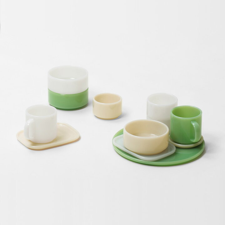 楽天市場】楽天マラソン中｜『 MilkGlass mug cup / 2pcs (ミルク 