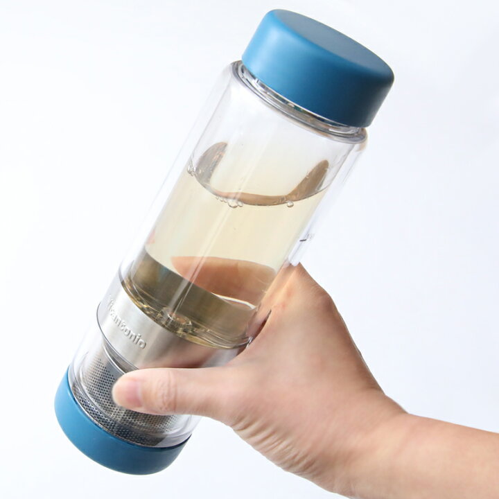 楽天市場 レビュー投稿でキッチンタワシ他 ビタントニオ Vitantonio ツイスティー プラス 400ml 耐熱 茶こし付き ふた付き 水筒 タンブラー マグ ボトル マイボトル ランチ 弁当 紅茶 お茶 中国茶 透明 クリアボトル おしゃれ Twistea ギフト プレゼントに