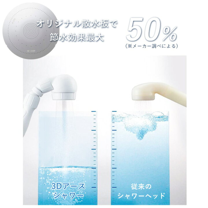 楽天市場】【レビュー特典】 アラミック 『 Arromic 3Dアースシャワー  