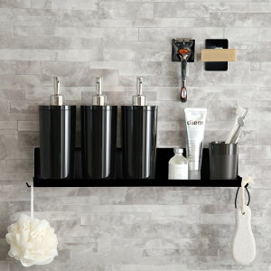 楽天市場 マグネットバスルームラックワイド 45 タワー Tower 別注 磁石 収納 収納棚 ラック 棚 ボトルラック バスラック 壁面収納 壁掛け ディスペンサー お風呂 バスルーム マグネット シンプル ホワイト ブラック モノトーン おしゃれ 山崎実業 Yamazaki タワー