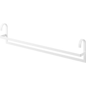 【レビュー特典】 smart『 山崎実業 収納力アップ2段衣類ハンガー スマート W60 』コートハンガー ラック 大容量 クローゼット 収納 スリム コンパクト 省スペース おしゃれ フック 小物 帽子