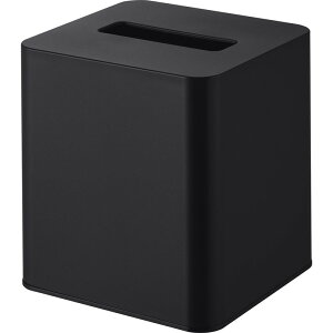 【レビュー特典】 tower 『 山崎実業 コンパクトティッシュケース タワー スクエア 』 ティッシュペーパー カバー おしゃれ 四角 ソフトパック ボックス 箱 袋 省スペース 食卓 シンプル リビ