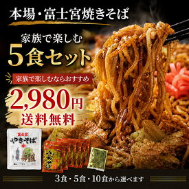 マツコの知らない世界《富士宮の老舗製麺屋の焼きそば》〈5食入り〉マルモ食品 富士宮やきそば 富士宮焼きそば B級グルメ B1グランプリ むし麺 やきそば お試し お取り寄せグルメ 簡単調理 富士宮やきそば 送料無料 秘密のケンミンSHOW バナナマンのせっかくグルメ