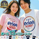 20日24時間限定3％OFFクーポン★ オリオンビール tシャツ 正規品 13バリエーション オリオンTシャツ 沖縄お土産 半袖 メンズ レディース 男性 女性 トップス カットソー ペア 沖縄旅行 送料無料 ソーシャルギフト カフーショップ ZZ