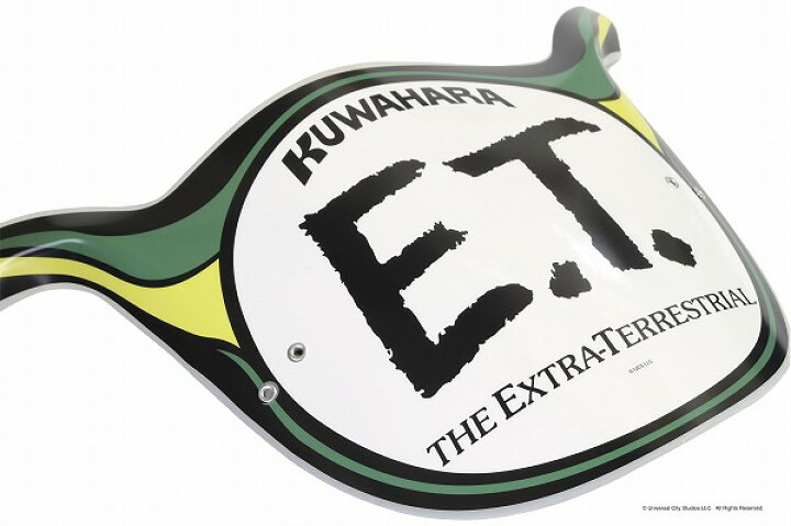 楽天市場】○「E.T.」 Old School Number Plate KUWAHARA クワハラ 