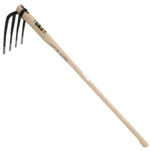 【160】藤原産業 千吉 金 三河型四本備中鍬 3.5シャク お取り寄せ