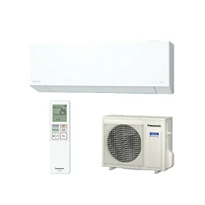★【AC1】CS-715DEX2-W パナソニック Panasonic インバーター冷暖房除湿タイプ ルームエアコン おもに23畳用 単相200V エアリオ(Eolia) クリスタルホワイト セット販売【楽天あんしん延長保証加入可能