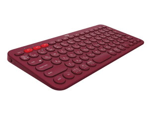 ���W�N�[�� K380RD ���C�����X�L�[�{�[�h Bluetooth ���^ �}���`�f�o�C�X Windows Mac iPad iPhone Android�Ή� �R���p�N�g �É� �y�� ��