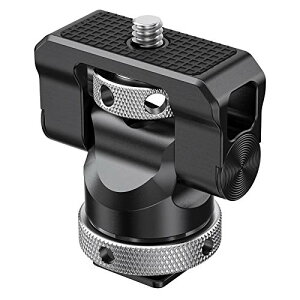 SMALLRIG ���j�^�[�z���_�[�}�E���g �R�[���h�V���[�^���j�^�[�T�|�[�g ���E360�x��]�\ �㉺140�x���߉\ -BSE2346