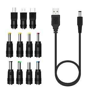 USB DCdP[u DC WbN ϊ A_v^11 in 1 jo[T USB-DCdP[uusb dc ϊ P[u 5.5x2.1mm 1m (3.5 * 1.35mm A4.0 * 1.7mm A4.8 * 1.7mm A5.5 * 1.7mm A5.5 *2.1mmA 5.5 * 2.5mm A6.