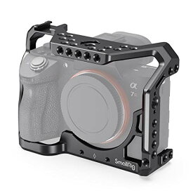 SMALLRIG Sony A7RIII/Sony A7 IIIカメラ専用ケージ ILCE-7RM3 / a7R Mark III対応ケージキット コールドシュー付き 拡張カメラケージ 軽量 取付便利 耐久性 耐食性 DSLR 装備-2087