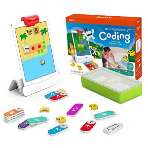 Osmo Coding Starter Kit for iPad オズモ コーディング スターター キット (日本語サポート・正規版)| 5~10才対象| iPadを使って学ぶ 知育玩具 ( プログラミング ゲーム )…