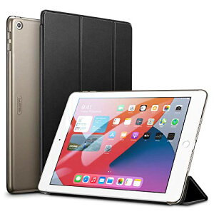 ESR iPad 8 �P�[�X 2020 iPad 10.2 �P�[�X ��7���� 2019 ������ ���^ �y�� ���h�~ �I�[�g�X���[�v �E�F�C�N �O�܂�X�^���h �X�}�[�g�P�[�X iPad 10.2�C���` �n�[�h�J�o�[ �u���b�N