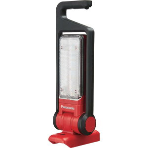 パナソニック 充電LEDマルチ投光器 本体のみ (電池パック・充電器別売) デュアル (14.4V/18V/21.6V対応) 約1500ルーメン 回転角度0~270度 グッドデザイン賞 作業灯 ワークライト EZ37C3-R レッド