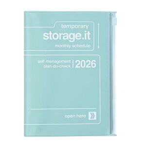 蒠 2026 XPW[ 2025N12n܂ ԃubN B6ό^ Xg[WCbg ~g }[NX 26WDR-CMU01-MI