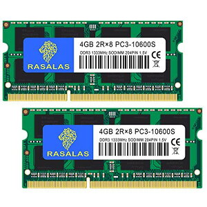 PC3-10600 m[gPCp  DDR3 1333MHz 4GB×2 CL9 204Pin Non-ECC SO-DIMM