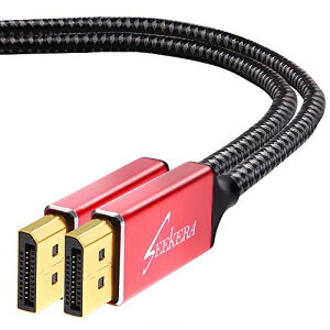 SeekEra DisplayPort fBXvC|[g P[u DP1.4 DPP[u tHD/240Hz 4K/144Hz 8K/60Hz 1.8m