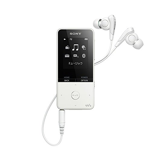 ソニー ウォークマン Sシリーズ 16GB NW-S315 : MP3プレーヤー Bluetooth対応 最大52時間連続再生 イヤホン付属 2017年モデル ホワイト NW-S315 Wのサムネイル