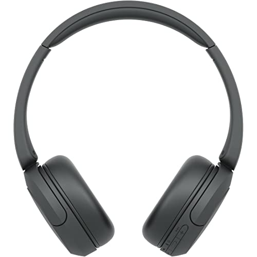 ソニー(SONY) ワイヤレスヘッドホン WH-CH520:Bluetooth対応 軽量設計 約147g 専用アプリ対応により好みの音質にカスタマイズできる「イコライザー」設定対応 ブラック WH-CH520 B 小