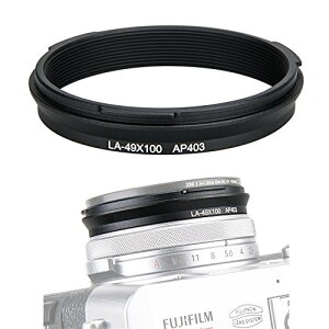 49mm ^ YA_v^[ Fujifilm Fuji X100V X100F X100T X100S X100 X70 J & WCL-X100 II Y ɑΉ AR-X100 A_v^[O ݊ 