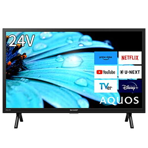 �V���[�v(SHARP) 24V�^ �t�� �e���r �A�N�I�X 2T-C24EF1 �l�b�g����Ή� Android TV Dolby Audio�Ή�