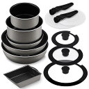 アイリスオーヤマ フライパン 鍋 セット IH&ガス火対応 13点...