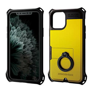 �G���R�� iPhone 11 Pro �P�[�X ZEROSHOCK �Ռ��z�� [�������̏Ռ�����{�̂����] �����O �C�G���[ PM-A19BZERORYL