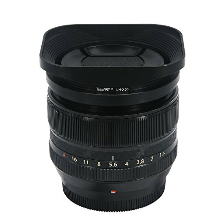 楽天市場】Haoge LH-X53 バヨネットメタルスクエアレンズフード 