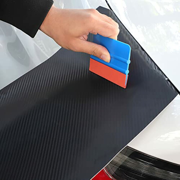 楽天市場 カーラッピングツールセット カーフィルムスキージー カーボンシート カッティングシート シール施工 スクレーパー ステッカー 貼付補助ツール 気泡なし傷なし 貼り付け工具キット 5点セット Kai Shop 楽天市場店