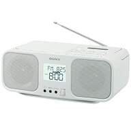 ソニー CDラジオカセットレコーダー CFD-S401 : FM/AM/ワイドFM対応 大型液晶/カラオケ機能搭載 電池駆動…