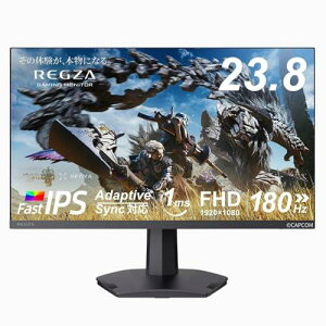 REGZA Q[~Oj^[ 23.8C` FHD 180Hz 1ms(GTG) HDR10 Fast IPSpl Adaptive Sync HDMIΉ RM-G245N
