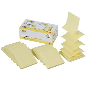 3M �|�X�g�C�b�g �t� �傫�� �|�b�v�A�b�v�m�[�g �C�G���[ 75×75mm 100��×10�p�b�h 6541POP-Y �G�R�}�[�N�F�菤�i �O���[���w���@�K��