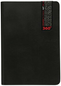 A5 ZEQUENZ/ジークエンス360 ノートL 方眼【ブラック】 ZQ003