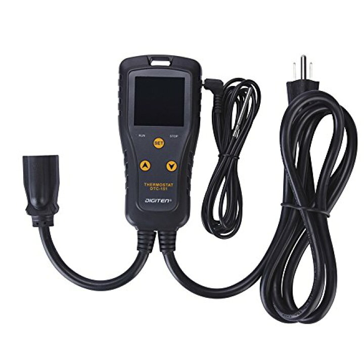 楽天市場 Digitenデジタルサーモスタットアウトレットスイッチシンプルステージプラグコントローラlcd温度制御スイッチ110v 15a 温度コントローラー Kai Shop 楽天市場店
