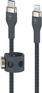 Belkin USB-C to CgjO ґgVR P[u iPhone 14 / 13 / 12 / SE / 11 / XR Ή }[d ϋv MFiF PDΉ 1[g u[ BOOST CHARGEFlex CAA011bt1MBL