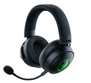 Razer Kraken V3 Pro ���C�����X �Q�[�~���O�w�b�h�Z�b�g �G�o�e�N�m���W�[���� THX 7.1 �T���E���h�T�E���h TriForce �`�^�� 50mm �h���C�o�[ �����ڑ� �������[�t�H�[���N�b�V���� Chroma RGB�Ή� PC / PS5.