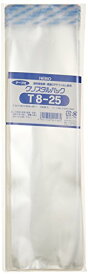 シモジマ ヘイコー 透明 OPP袋 クリスタルパック テープ付 8×25cm 100枚 T8-25 006743800